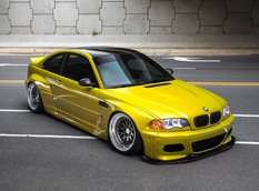 Заряженная версия BMW M3 E46 в обвесе от Rocketbunny