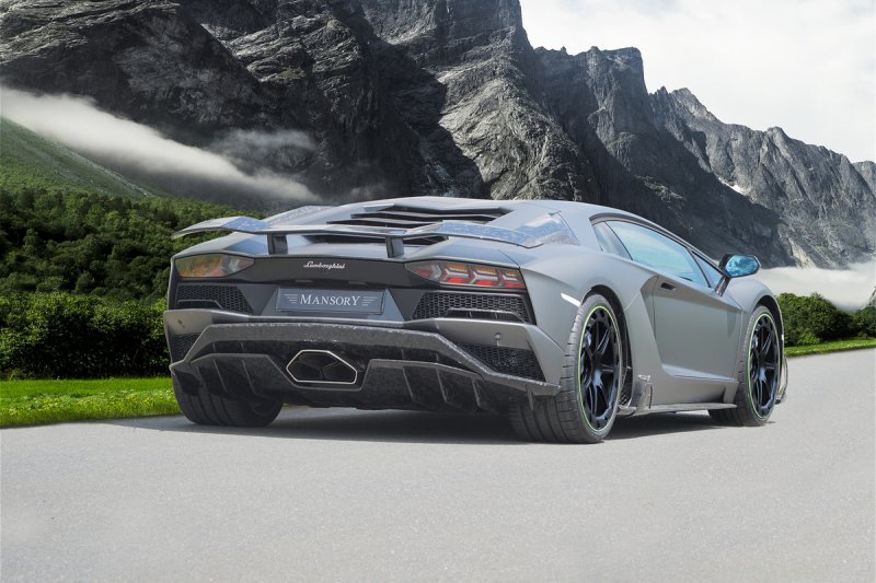 Lamborghini Aventador S в тюнинге от Mansory