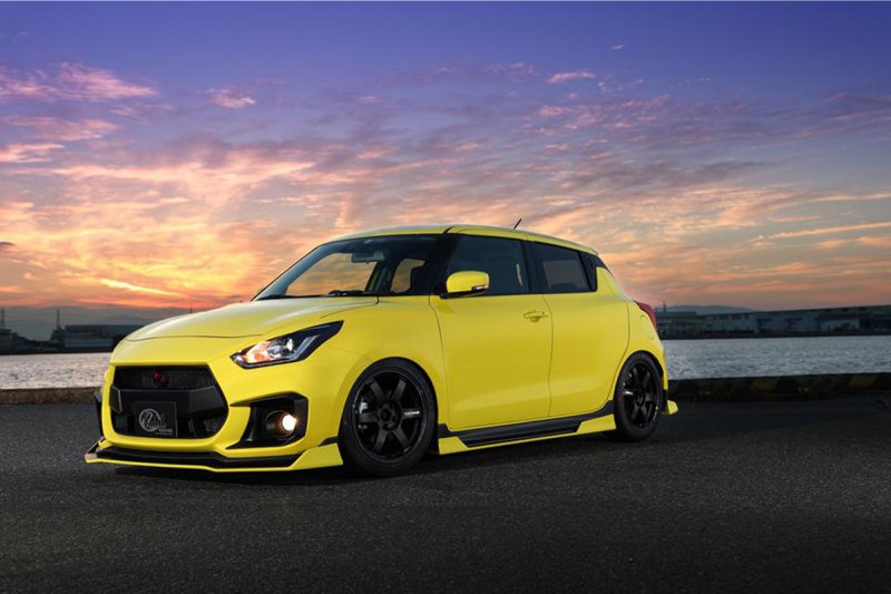 Кузовной набор для Suzuki Swift Sport от Kuhl Racing