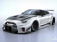 Nissan GT-R в обвесе от Liberty Walk