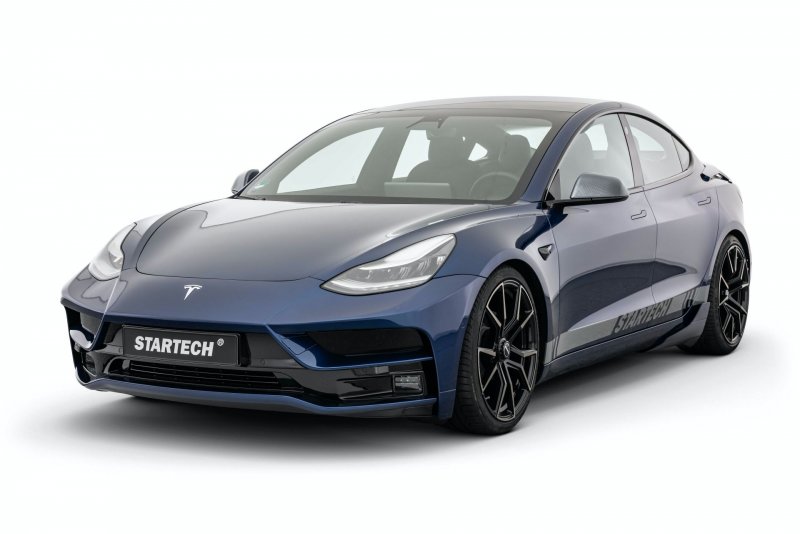 Tesla Model 3 в тюнинге от мастерской Startech