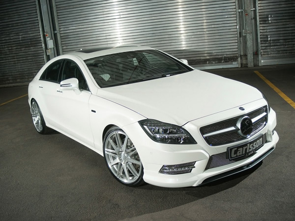 Carlsson показывает Mercedes-Benz CLS в Женеве