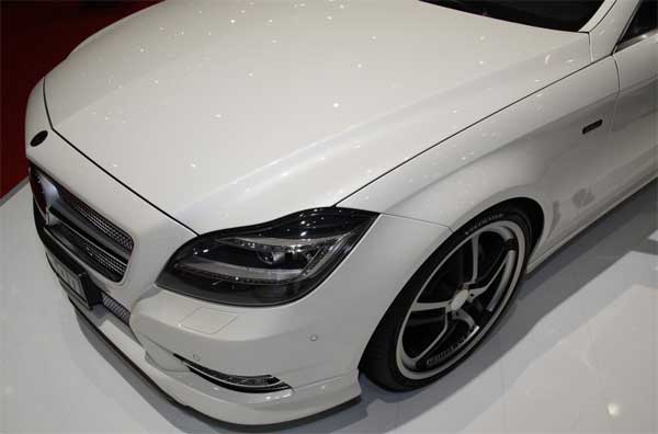 Carlsson показывает Mercedes-Benz CLS в Женеве