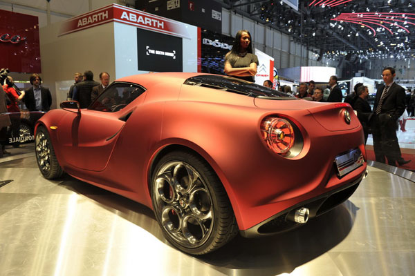 4C concept - новый спорткар от Alfa Romeo