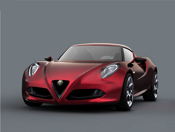 4C concept - новый спорткар от Alfa Romeo