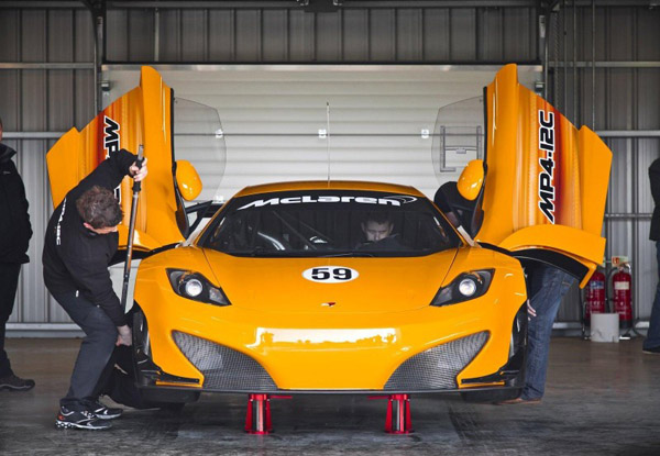 McLaren MP4-12C GT3 прошел первые испытания