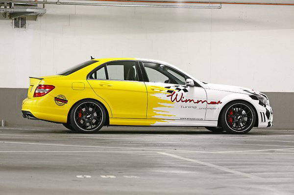 Wimmer доработал Mercedes-Benz C63 AMG