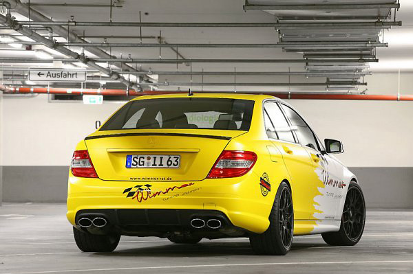 Wimmer доработал Mercedes-Benz C63 AMG