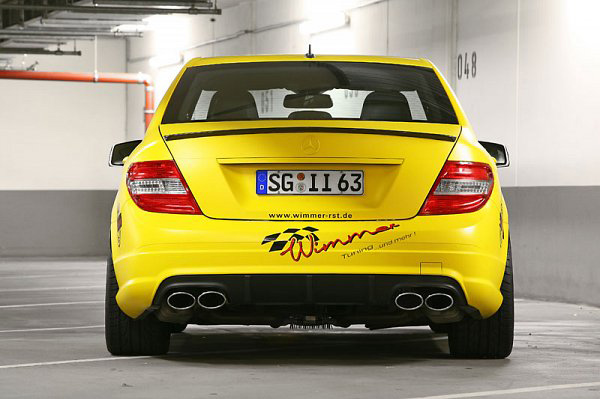 Wimmer доработал Mercedes-Benz C63 AMG