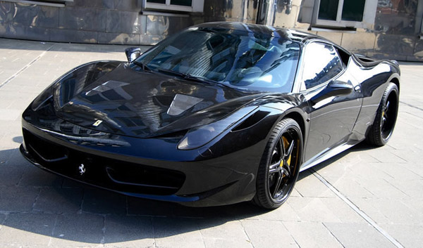 Ferrari 458 Italia Black Carbon Edition