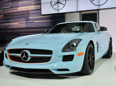 Mercedes-Benz показал SLS AMG Gulf livery