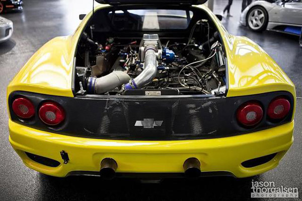 Ferrari 360 Modena с мотором Lingenfelter Performance