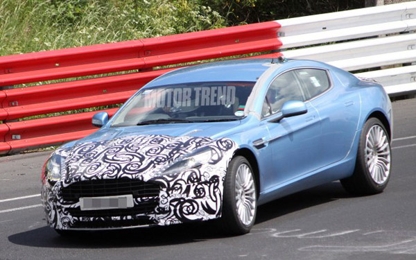 Aston Martin Rapide S проходит тестирование 