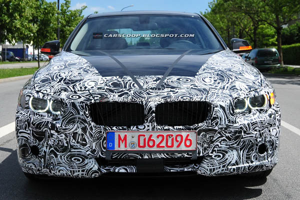BMW 3-Series 2012 на шпионских фото