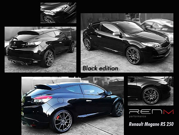 Renault Megane RS 250 Black Edition от ателье RENM 