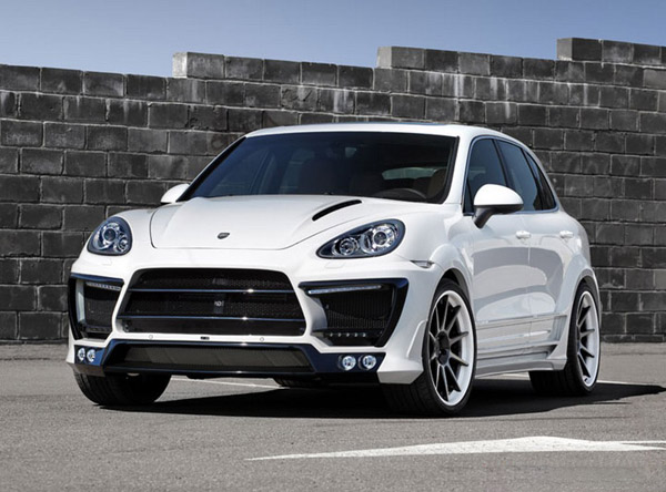 Porsche Cayenne II White Pepper в тюнинге Lumma 