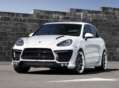 Porsche Cayenne II White Pepper в тюнинге Lumma