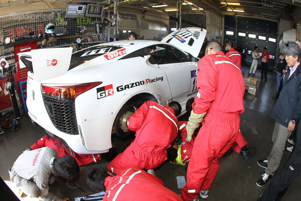 Гоночный Lexus LFA от компании Gazoo Racing 