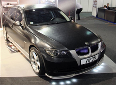 Кожаный BMW 318i от литовского ателье Vipon