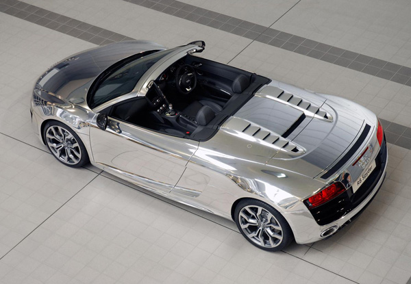 Audi R8 V10 Spyder для благотворительности 