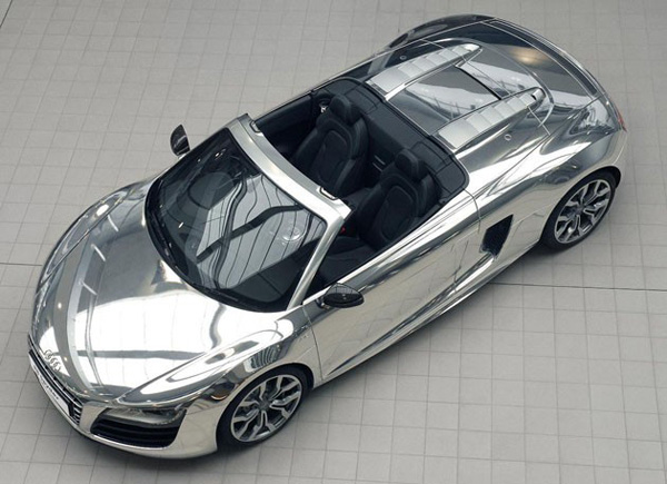 Audi R8 V10 Spyder для благотворительности 