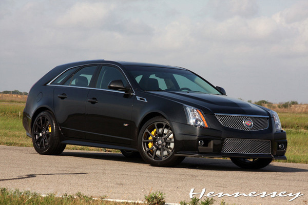 Cadilac CTS-V Black Diamond в тюнинге Hennessey