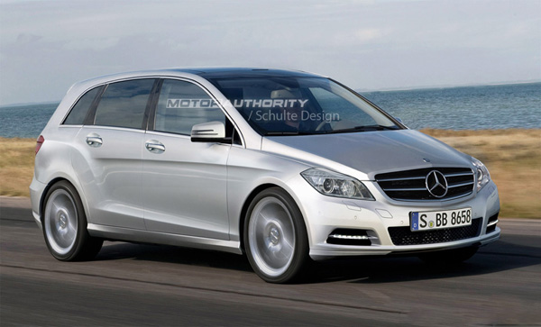 Mercedes B-Classe - первые официальные данные 