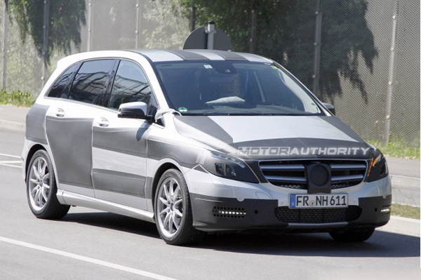 Mercedes B-Classe - первые официальные данные 