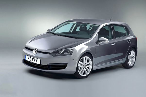 Volkswagen Golf VII 2012 покажут в Женеве