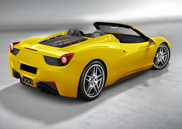 Ferrari 458 Italia обзаведется версией Spider