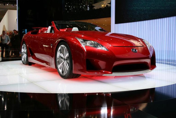 Lexus LF-A Roadster выйдет в серию в 2014 году 