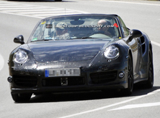 Porsche 911 Turbo S Convertible - шпионские фото