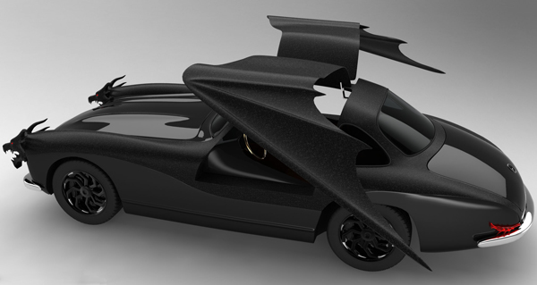 Dragon Gullwing Concept от мистера Khosravi