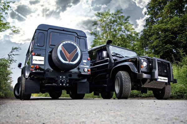 Роскошный Land Rover Defender в тюнинге Vilner 