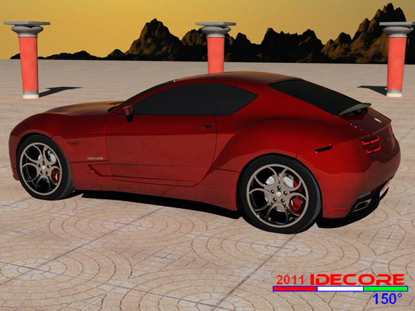 Alfa Romeo Minhoss Concept от студии IDECORE 