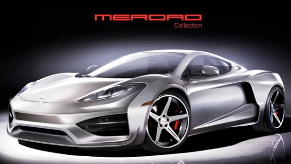 Merdad представил McLaren MP4-12C MehRon GT