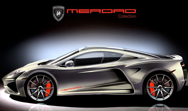 Merdad представил McLaren MP4-12C MehRon GT
