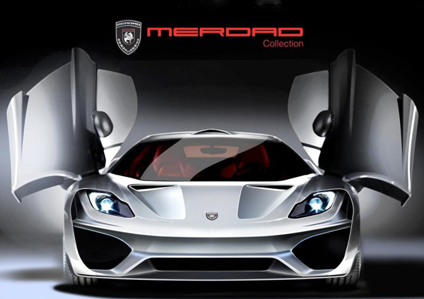 Merdad представил McLaren MP4-12C MehRon GT