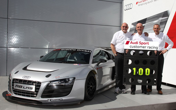 Болид Audi R8 LMS вступит в чемпионат Grand-Am