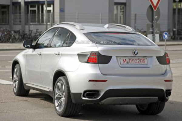 Обновленный BMW X6 2012 замечен во время теста