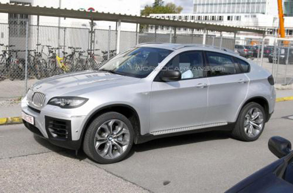 Обновленный BMW X6 2012 замечен во время теста