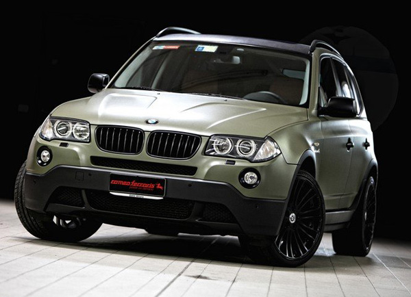 BMW X3 Military Green от Romeo Ferraris 