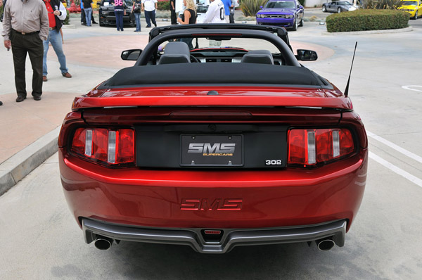 SMS Supercars показал 302 Mustang Convertible 2012