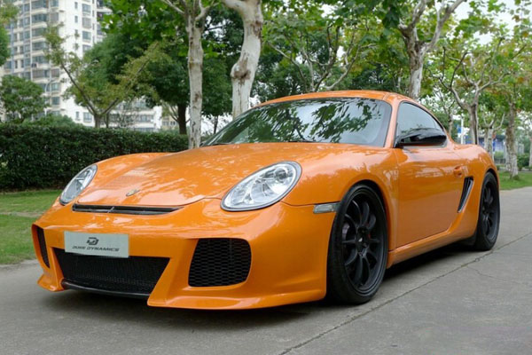 Porsche Cayman S в тюнинге Duke Dynamics