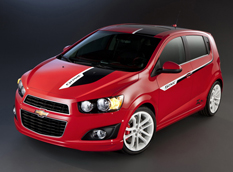 GM покажет эксклюзивные Chevrolet Sonic и Cruze