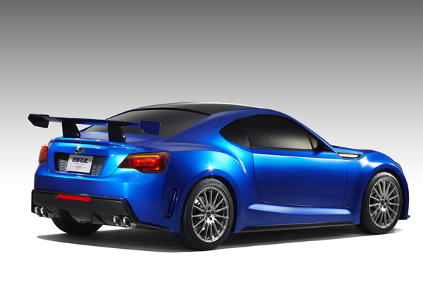 Subaru BRZ Concept STI покажут 16 ноября