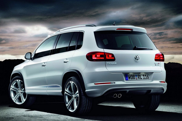 Volkswagen Tiguan получил спортивный пакет R-Line