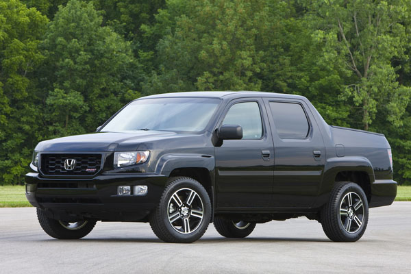 Honda Ridgeline 2012 станет более спортивной