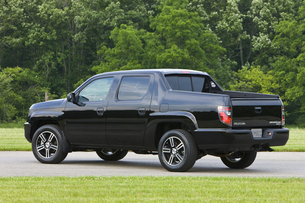 Honda Ridgeline 2012 станет более спортивной