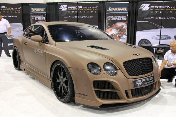 Bentley Continental GT в тюнинге Prior Design